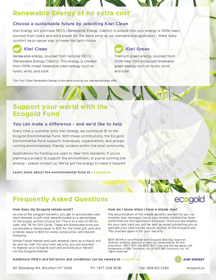 Ecogold Brochure